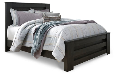 Ashley Brinxton Charcoal Queen Panel Bed