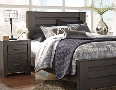 Ashley Brinxton Charcoal Queen Panel Bed