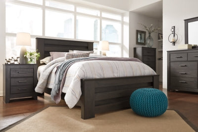 Ashley Brinxton Charcoal Full Panel Bed