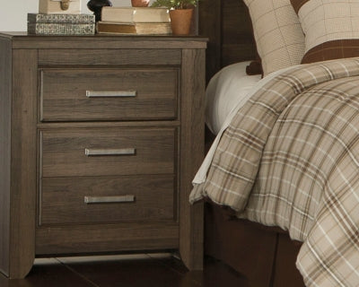Ashley Juararo Dark Brown Nightstand