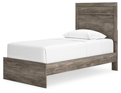 Ashley Ralinksi Gray Twin Panel Bed