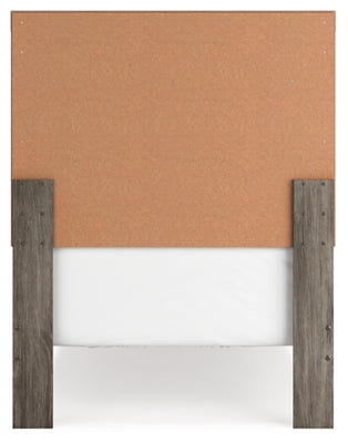 Ashley Ralinksi Gray Twin Panel Bed