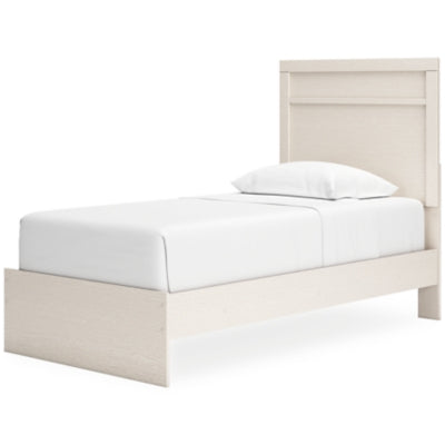 Ashley Stelsie White Twin Panel Bed