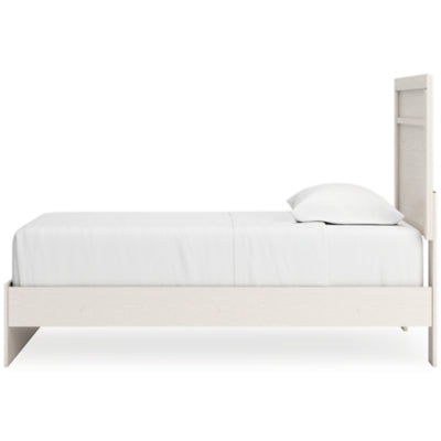 Ashley Stelsie White Twin Panel Bed