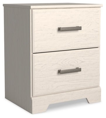 Ashley Stelsie White Nightstand