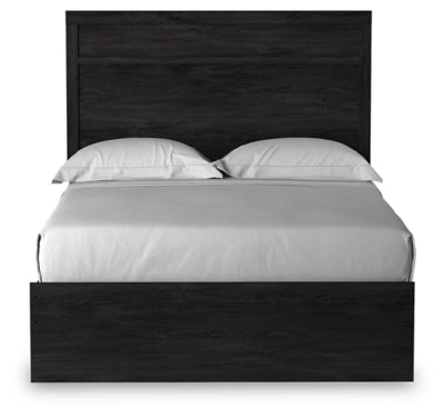 Ashley Belachime Charcoal Full Panel Bed