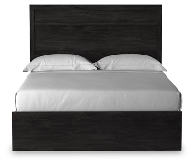 Ashley Belachime Charcoal Queen Panel Bed