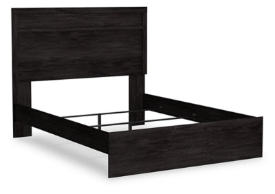 Ashley Belachime Charcoal Queen Panel Bed