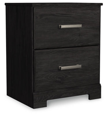 Ashley Belachime Charcoal Nightstand