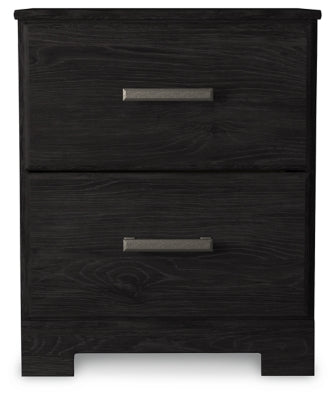 Ashley Belachime Charcoal Nightstand