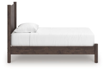 Ashley Cadmori Brown Twin Panel Platform Bed