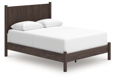 Ashley Cadmori Brown Queen Panel Bed
