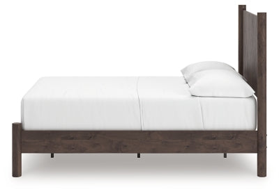 Ashley Cadmori Brown Full Panel Platform Bed