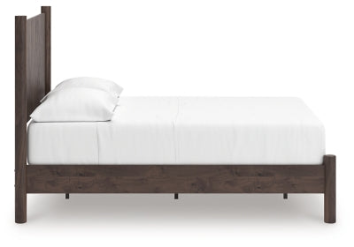 Ashley Cadmori Brown Full Panel Platform Bed
