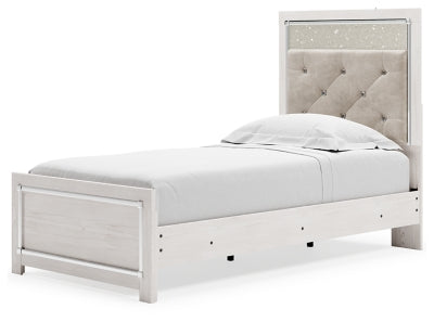 Ashley Altyra White Twin Panel Bed