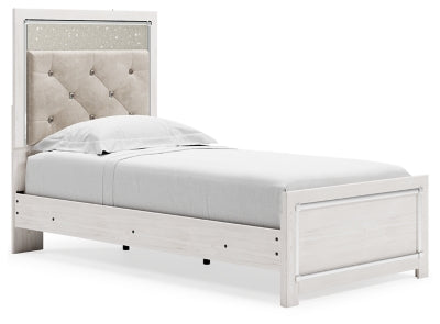 Ashley Altyra White Twin Panel Bed