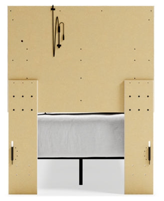 Ashley Altyra White Twin Panel Bed