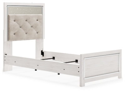Ashley Altyra White Twin Panel Bed