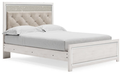 Ashley Altyra White Queen Panel Bed