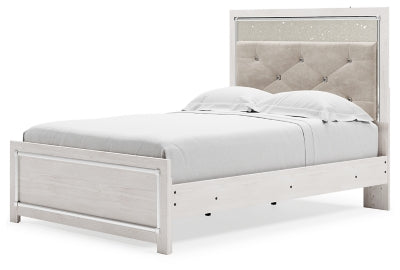 Ashley Altyra White Full Panel Bed