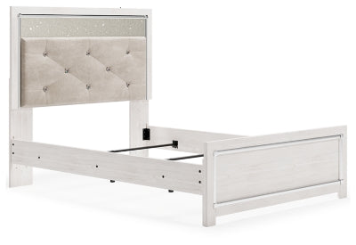 Ashley Altyra White Full Panel Bed