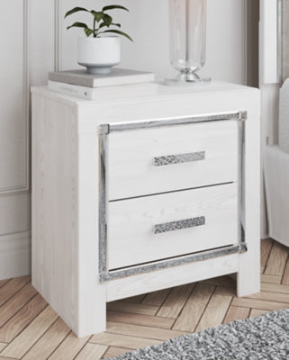Ashley Altyra White Nightstand