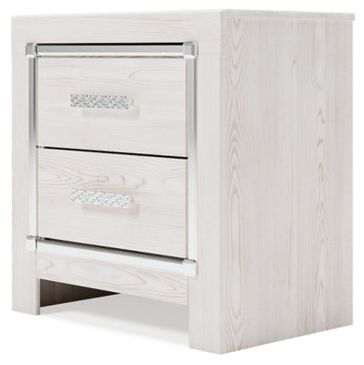 Ashley Altyra White Nightstand