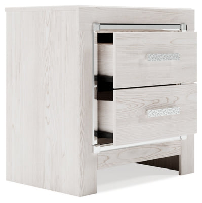 Ashley Altyra White Nightstand