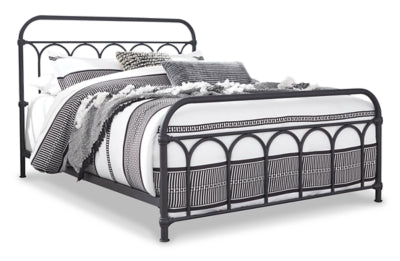 Ashley Nashburg Black Queen Metal Bed