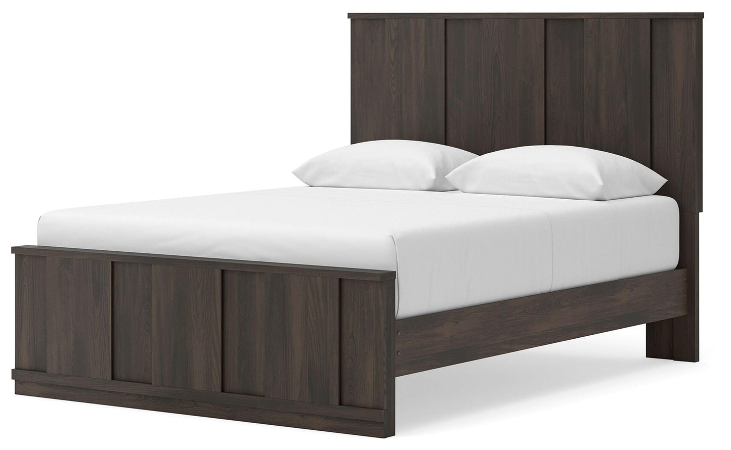 Ashley Jadiston Dark Brown Queen Panel Platform Bed