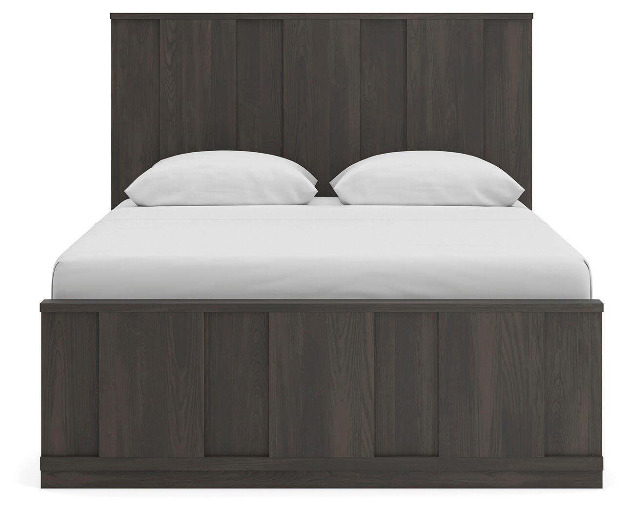 Ashley Jadiston Dark Brown Queen Panel Platform Bed
