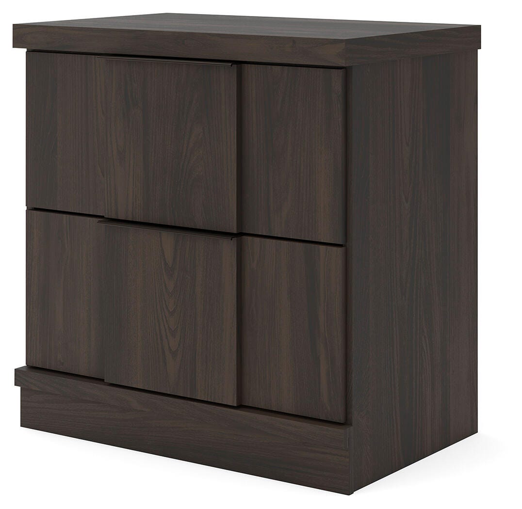 Ashley Jadiston Dark Brown Nightstand