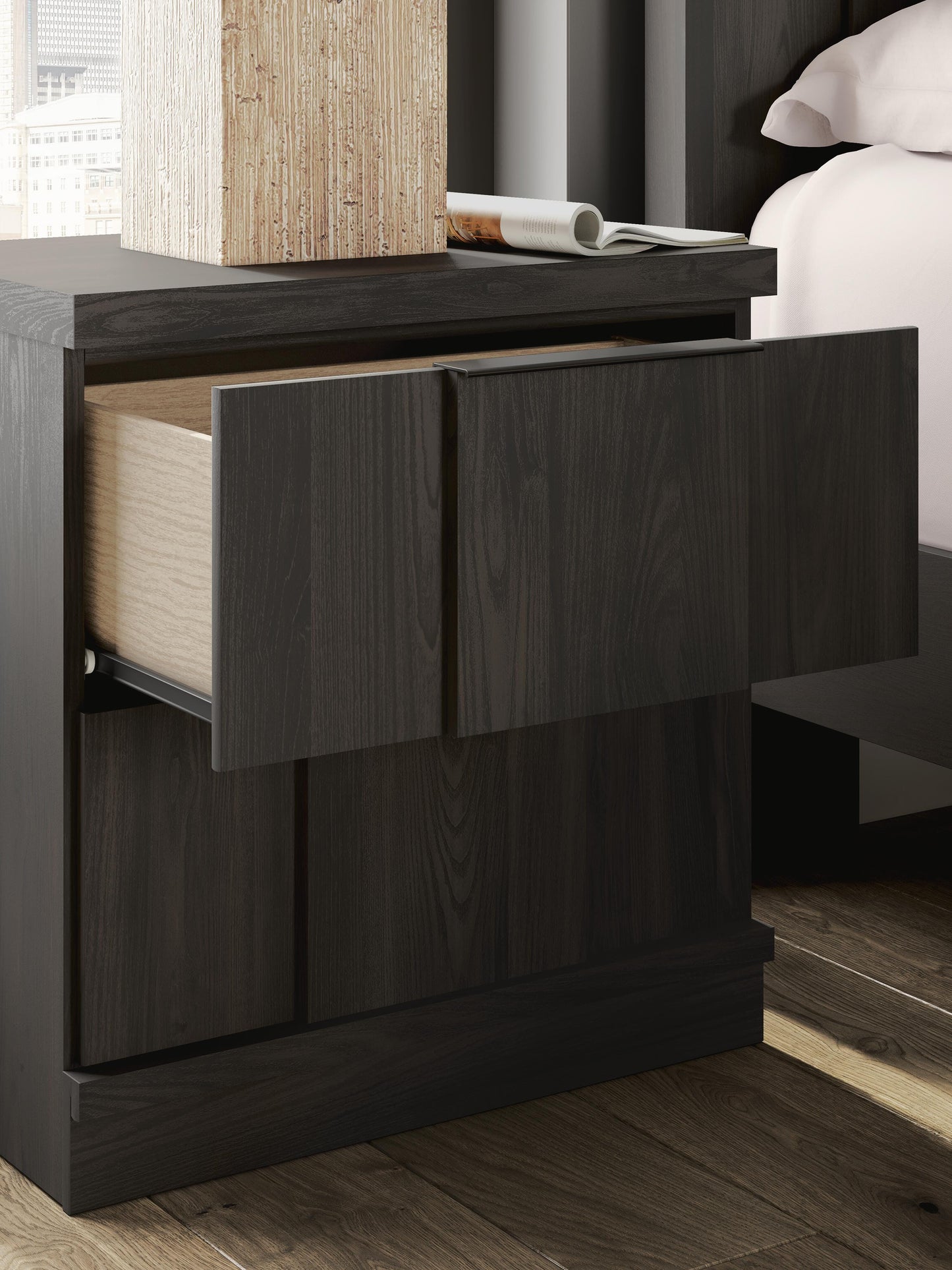 Ashley Jadiston Dark Brown Nightstand