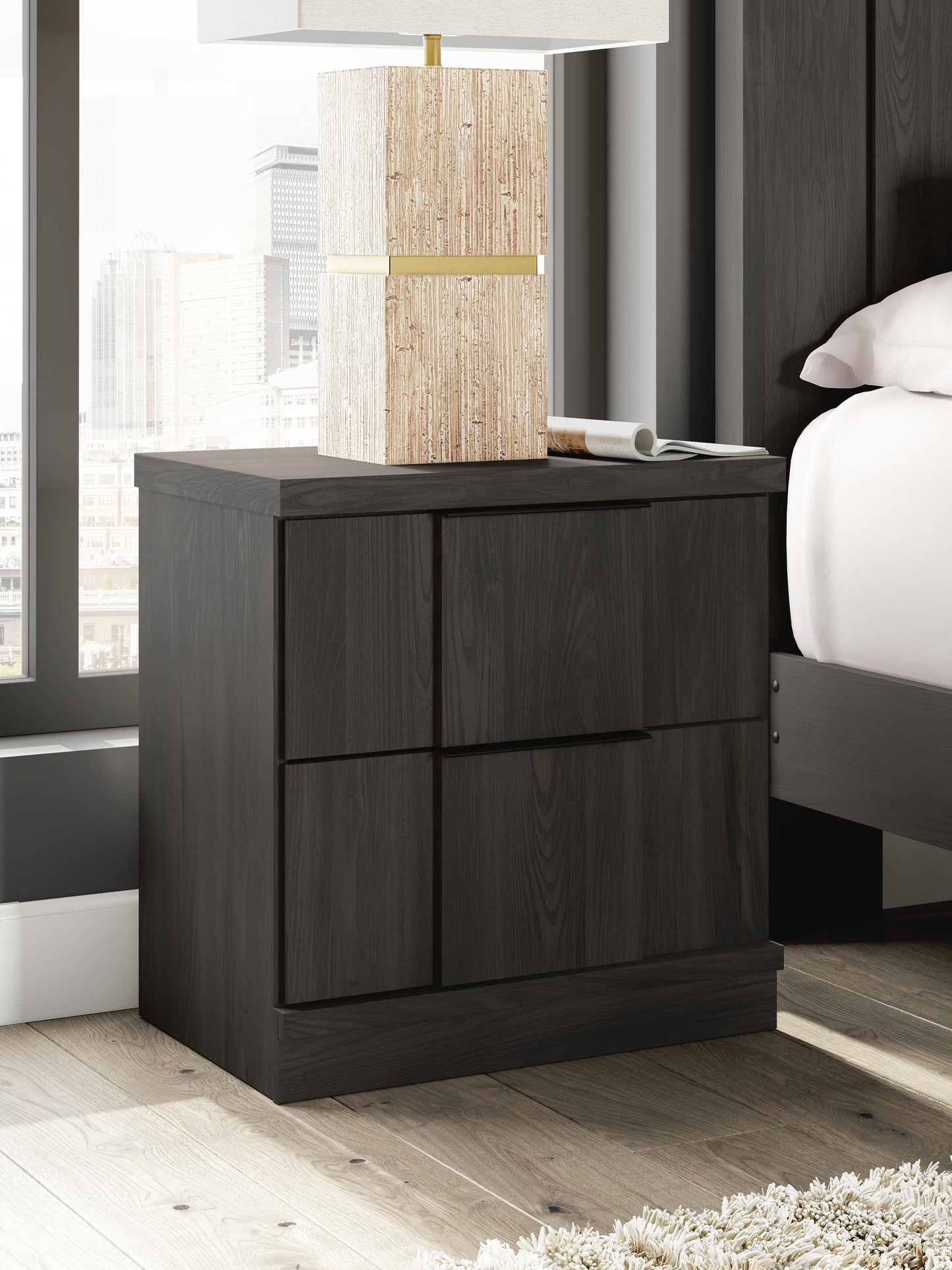 Ashley Jadiston Dark Brown Nightstand