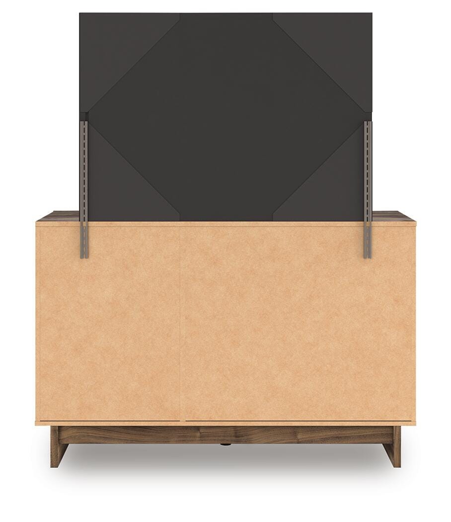 Ashley Zadilyn Brown Dresser and Mirror