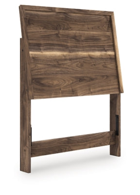 Ashley Zadilyn Brown Twin Panel Headboard