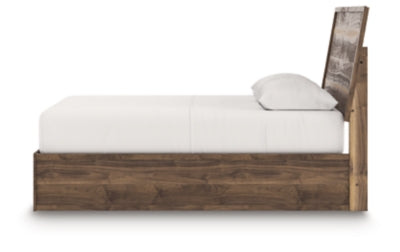 Ashley Zadilyn Brown Queen Panel Bed