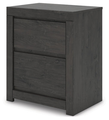 Ashley Parlayon Charcoal Nightstand