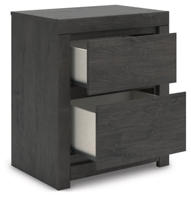 Ashley Parlayon Charcoal Nightstand