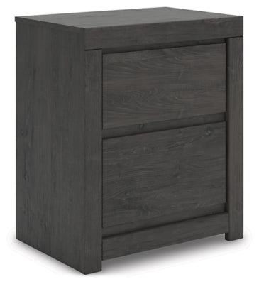 Ashley Parlayon Charcoal Nightstand