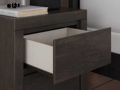 Ashley Parlayon Charcoal Nightstand