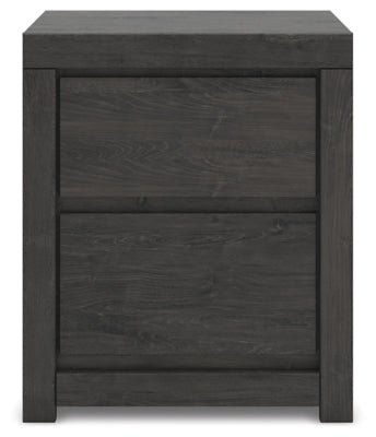 Ashley Parlayon Charcoal Nightstand