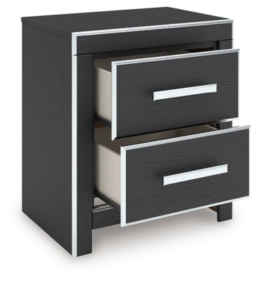 Ashley Birmonton Black Nightstand