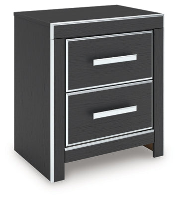 Ashley Birmonton Black Nightstand