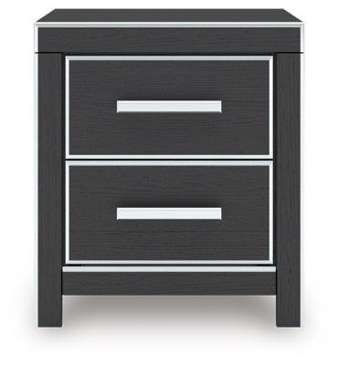 Ashley Birmonton Black Nightstand