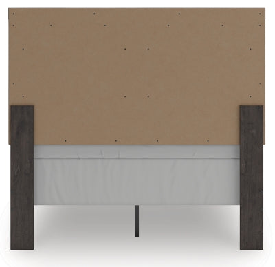Ashley Prendonea Charcoal Full Panel Bed