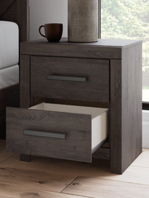 Ashley Prendonea Charcoal Nightstand