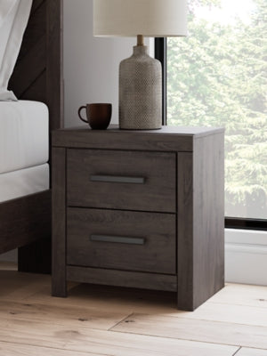 Ashley Prendonea Charcoal Nightstand