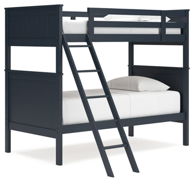 Ashley Nextonfort Blue Twin over Twin Bunk Bed
