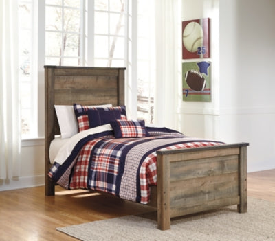 Ashley Trinell Brown Twin Panel Headboard